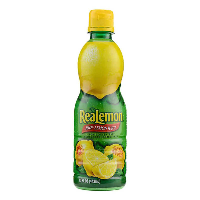 Realemon Lemon Juice, 15oz
