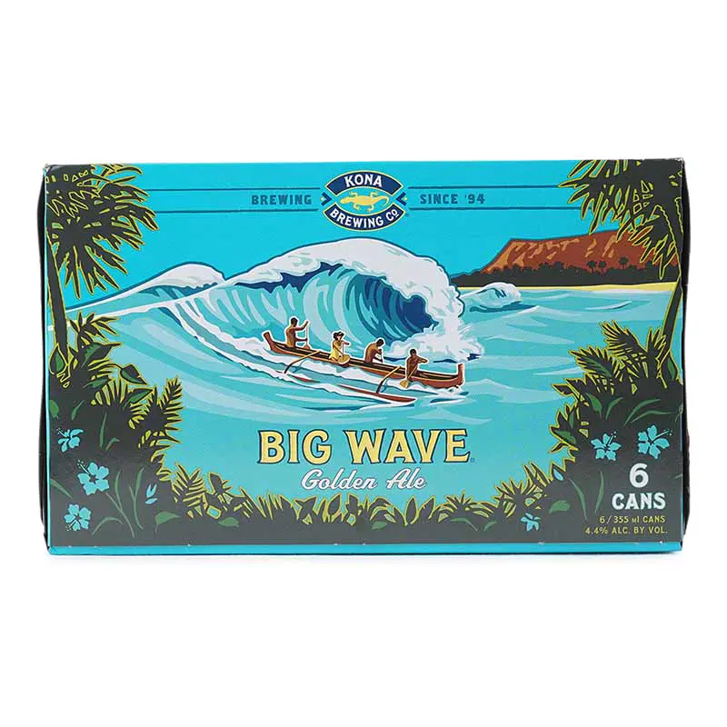 Kona Big Wave Golden Ale Can 6s X 355ml