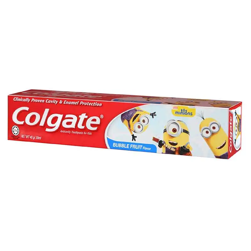 Colgate Kids Toothpaste Minions Bubble Fruit 40g