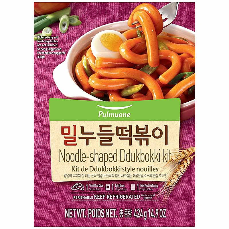 Pulmuone Noodle Ddukbokki Kit, 424g
