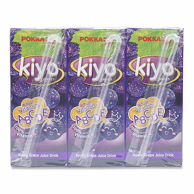 Kiyo Kyoho Grape Juice, 6x250ml