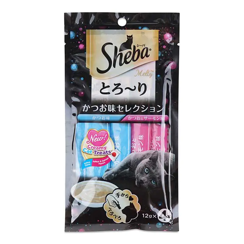 Sheba Melty Ksuo & Salmon 4sX12g