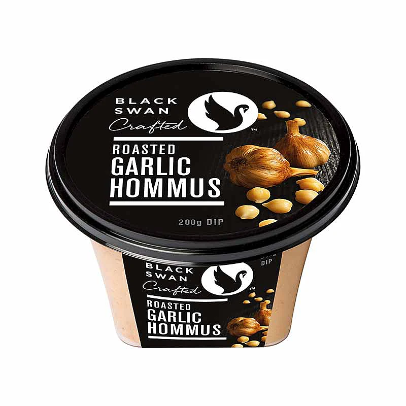 Black Swan Roasted Garlic Hommus Dip Australia, 0.2Kg