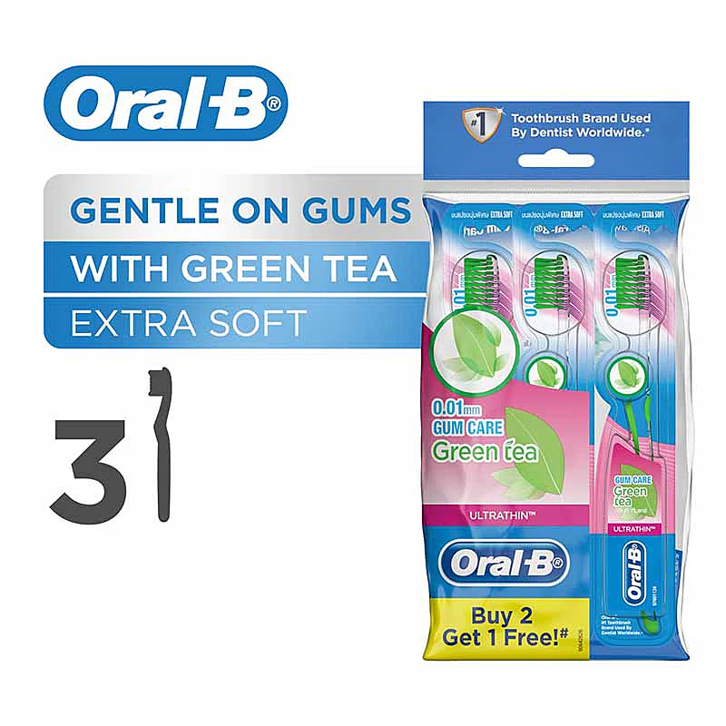 Oral-B Ultrathin Green Tea 3s