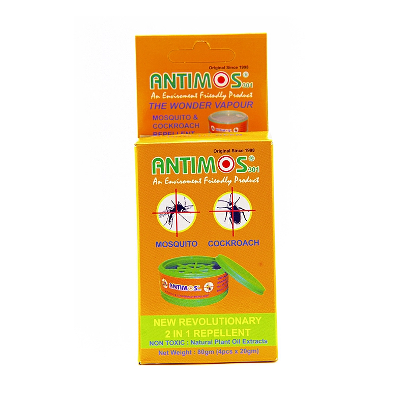 Antimos 2-In-1 Repellent, 4pcs .