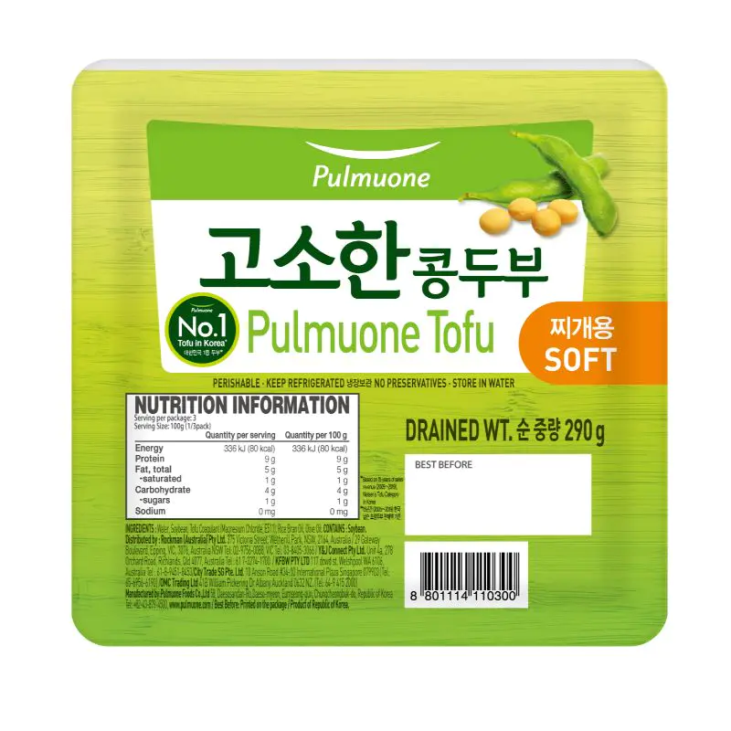 Pulmuone Soft Tofu, 290g