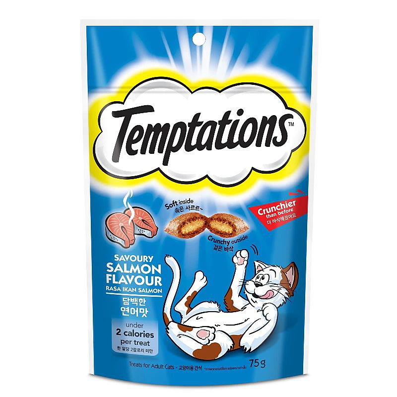 Temptation Cat Treats Salmon 85g