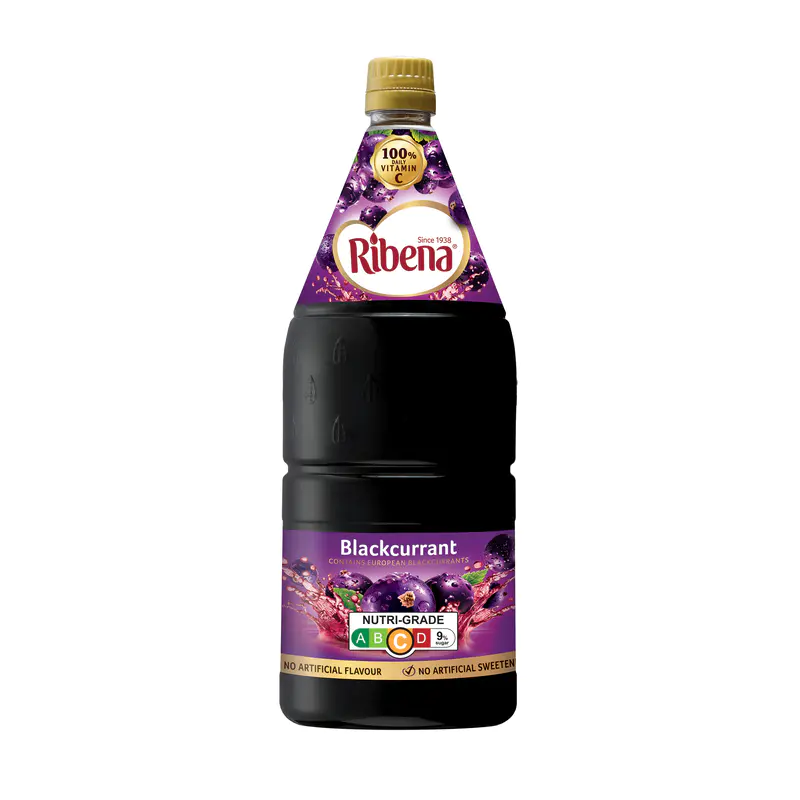 Ribena Blackcurrant Juice Cordial 2L