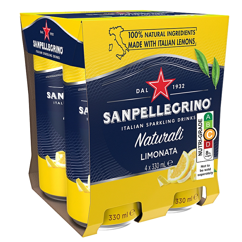 San Pellegrino Limonata, 4 x 330ml