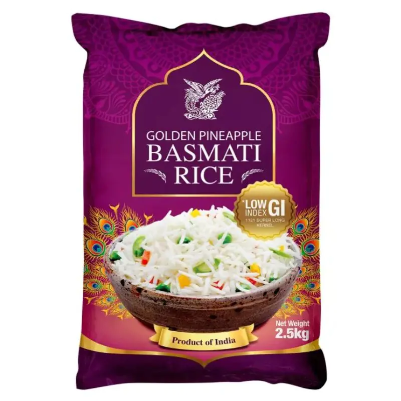 Golden Pineapple Premium Basmati Rice 2.5Kg