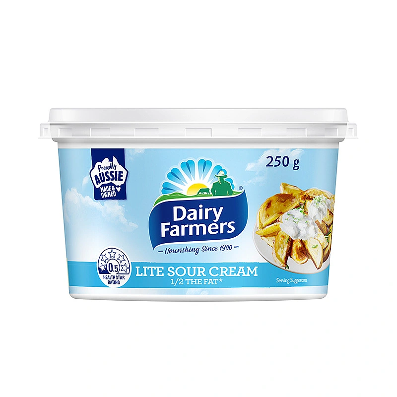 Dairy Farmers Lite Sour Cream 250g