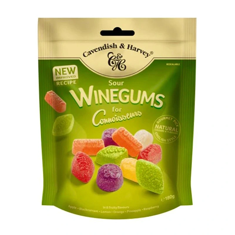 C&H SOUR WINE GUMS 180G