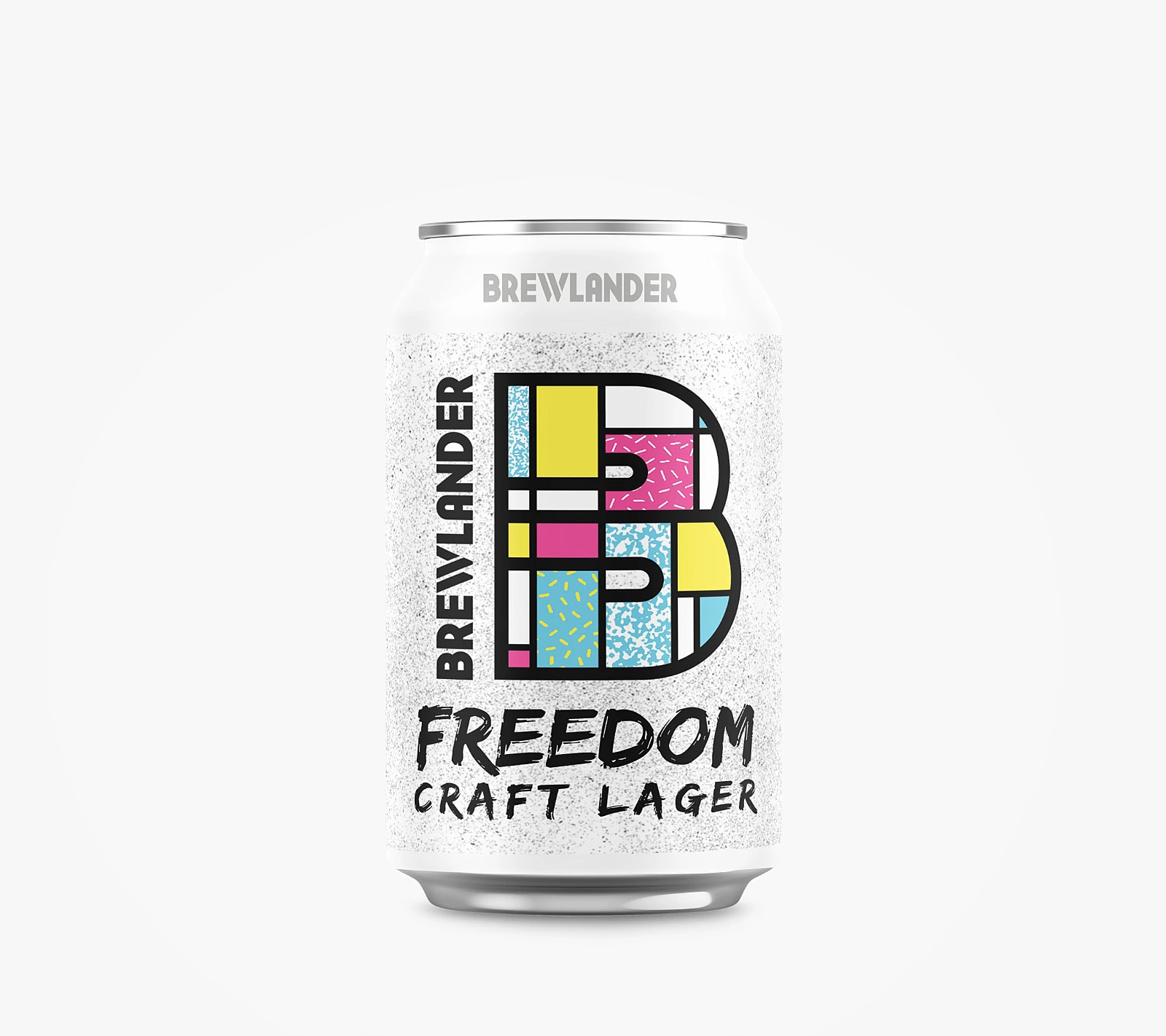 Brewlander Freedom Lager Can, 340ml