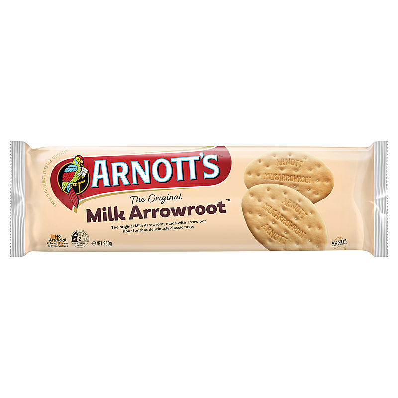 Arnott's Milk Arrowroot Original Biscuit, 250g