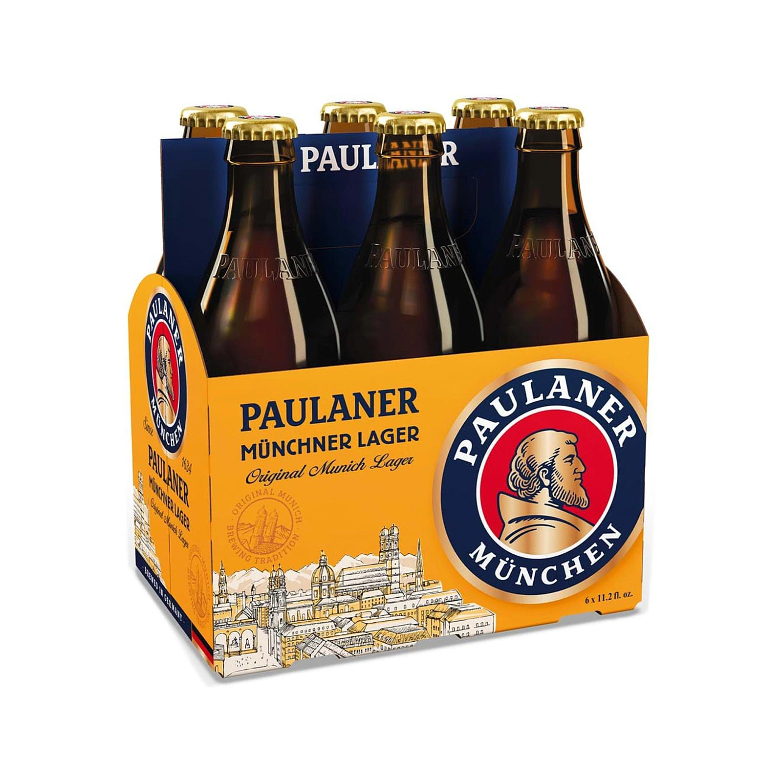 Paulaner Munchner Hell Bottle, 6x330ml