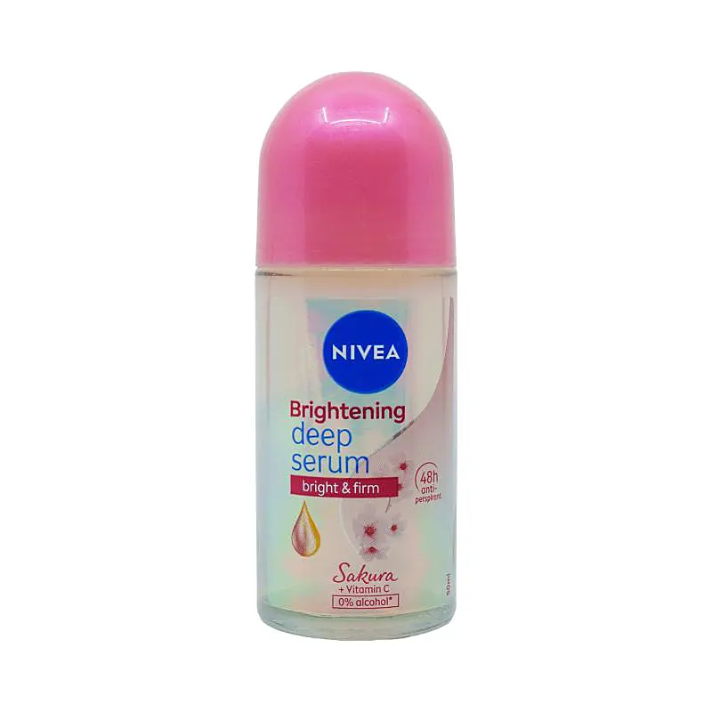 Nivea Whitening Deep Serum Sakura Roll On 50ML