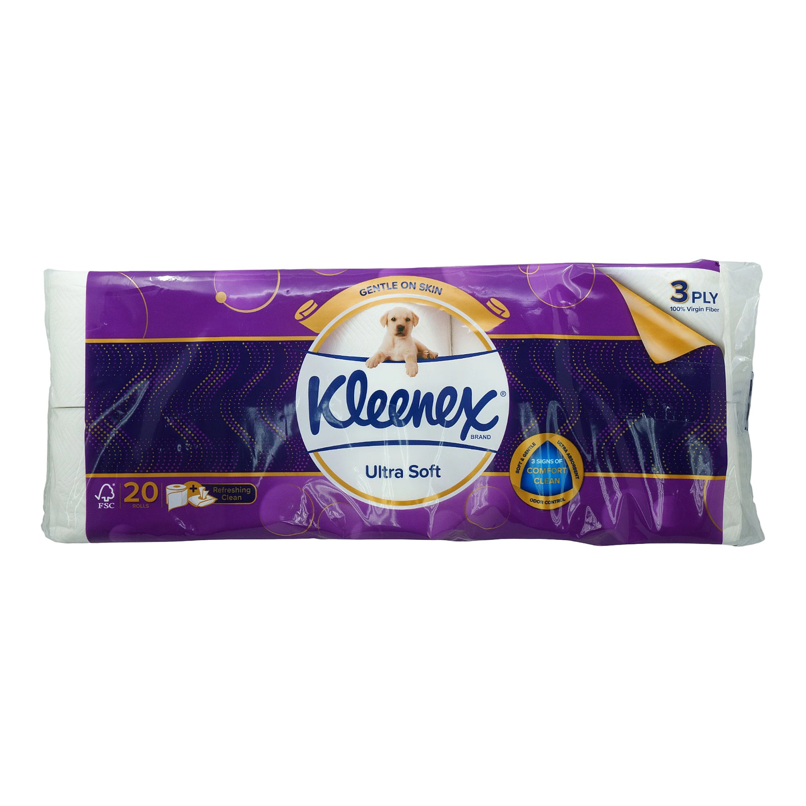 Kleenex 3 Ply Ultrasoft Toilet Rolls 20s
