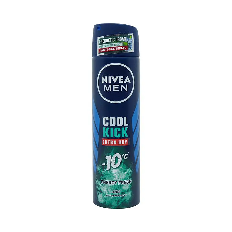 Nivea Men Cool Kick Energy Fresh Deodorant Spray, 150ml