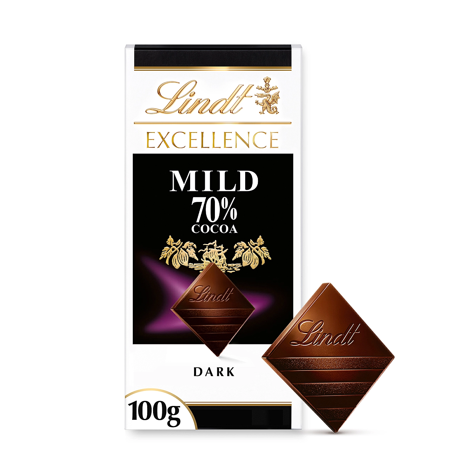 Lindt Excellence 70% Mild, 100g