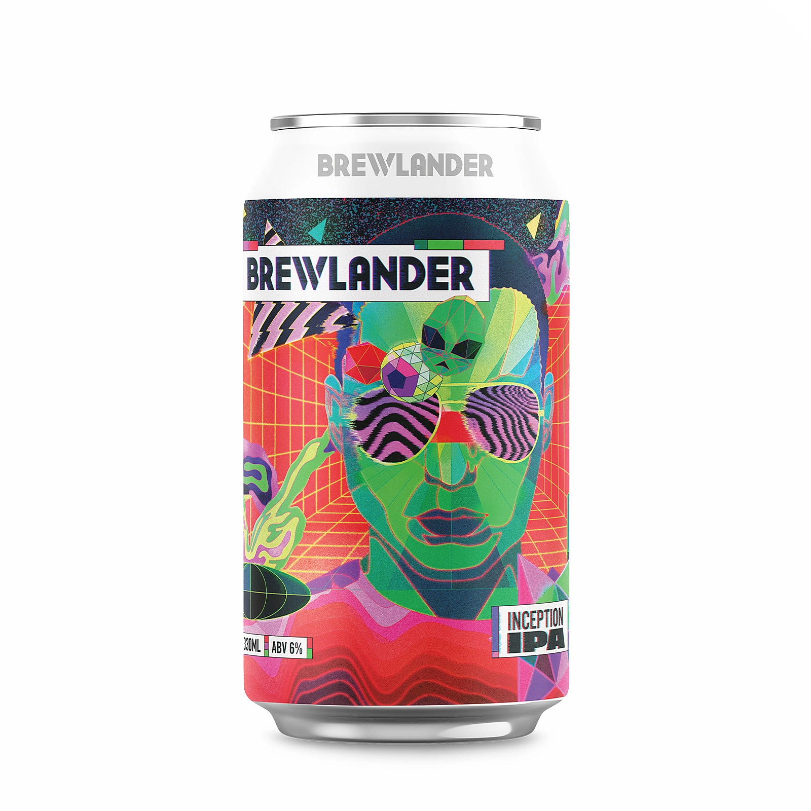 Brewlander inception Ipa Can, 330ml