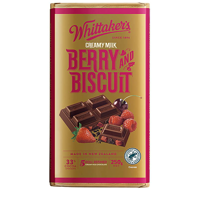 Whittaker'S Berry & Biscuit, 250g