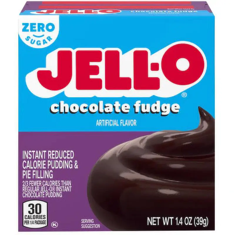 Jell-O Sugar Free Instant Pudding Chocolate 1.4oz