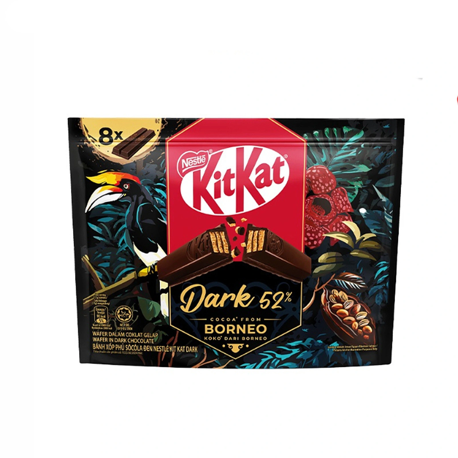 KITKAT DARK BORNEO 2F 136G