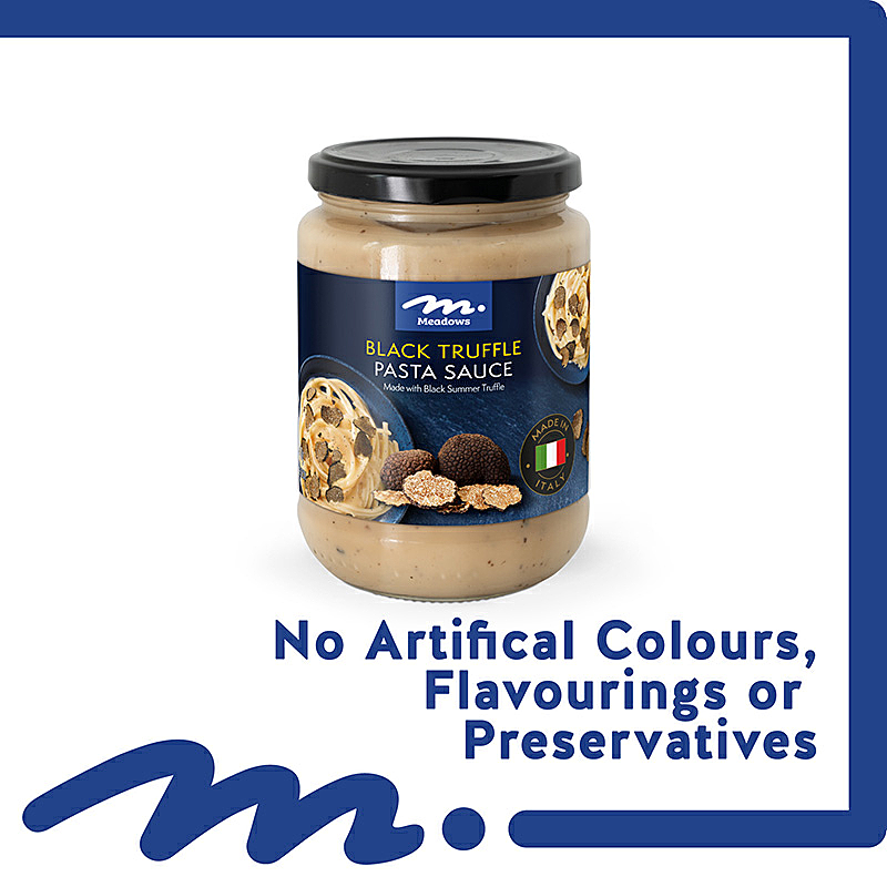 Meadows Black Truffle Pasta Sauce 410g