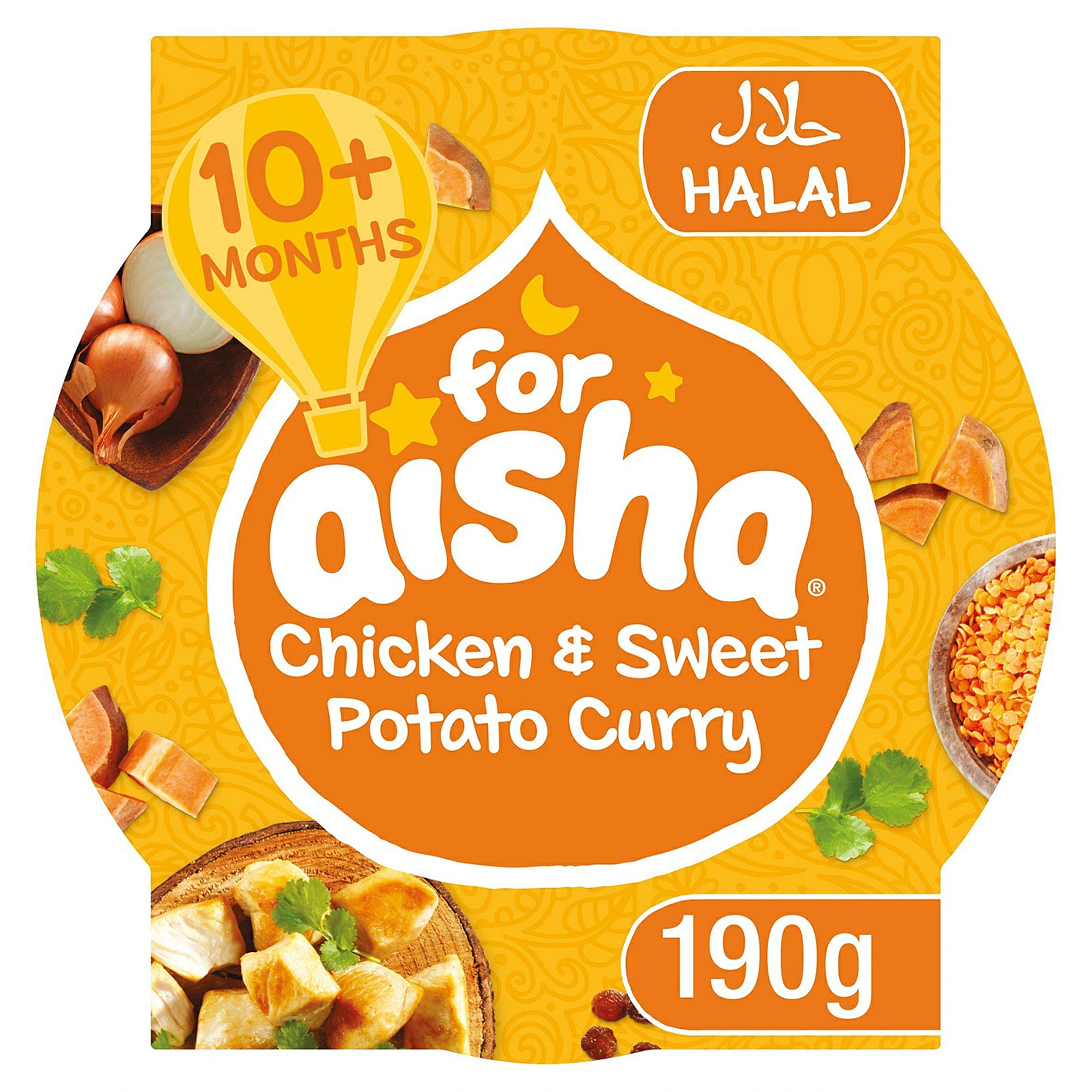 FOR AISHA CHKN&SWT POT 190G