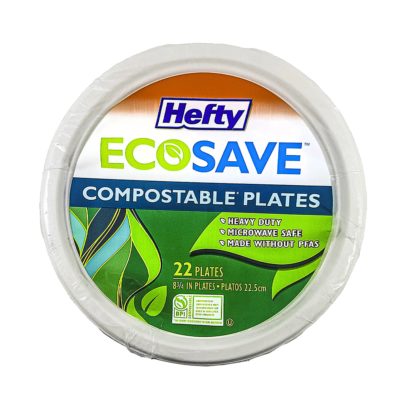 Hefty Ecosave 8-3/4" Plate, 22s