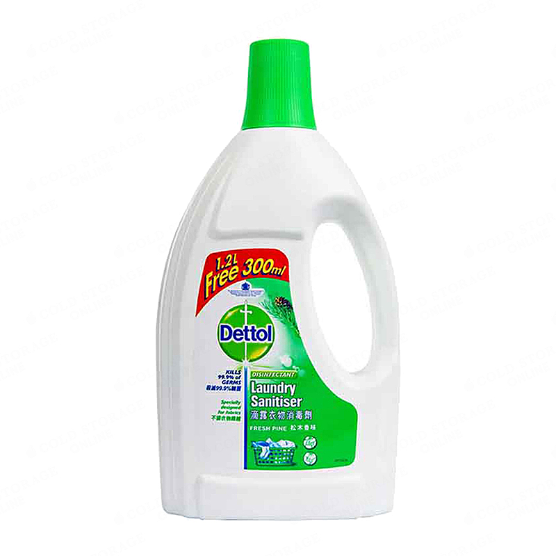 Dettol Fresh Pine Laundry Sanitiser 1.2L+ 300ml