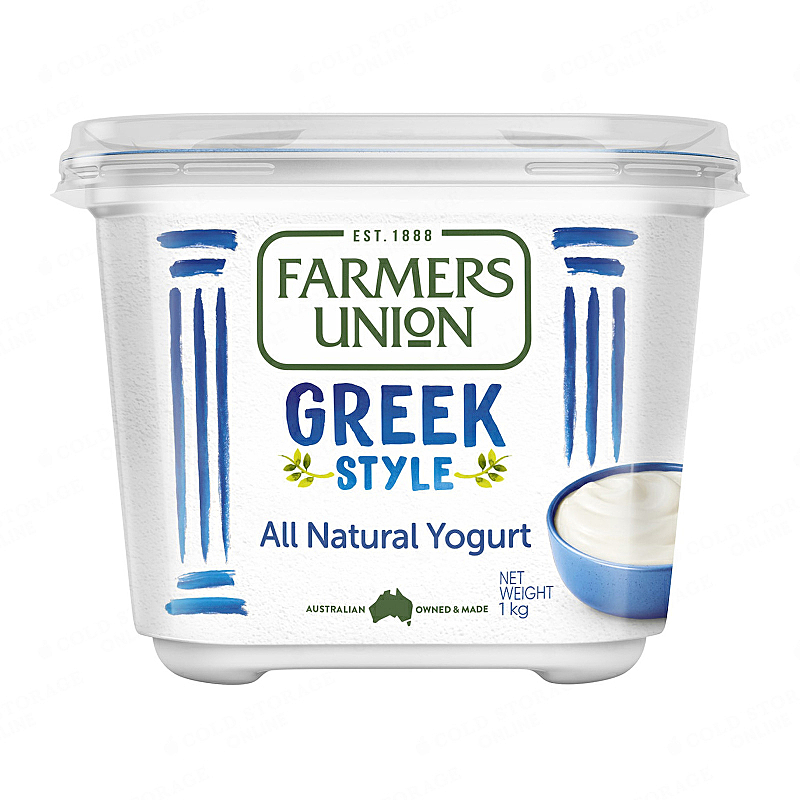 HALAL Farmers Union Greek Natural Yogurt 1kg