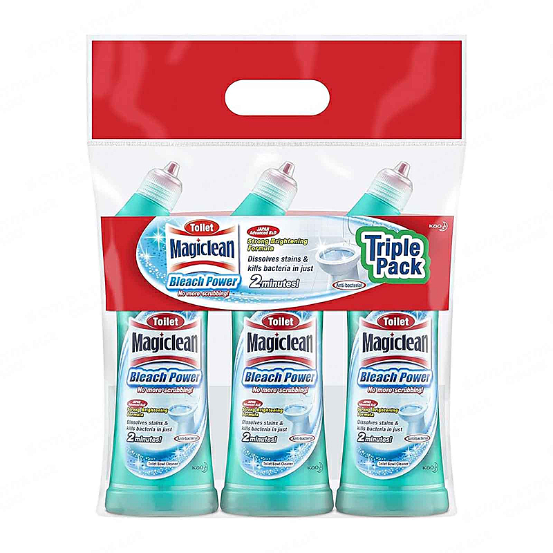 Magiclean Toilet Bleach 3sX500ml