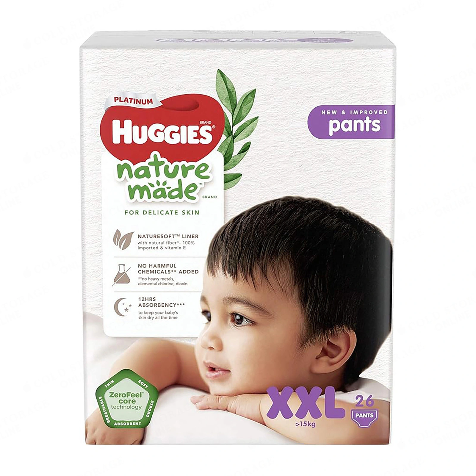 Huggies Platinum Nature Made Pants XXL 26s