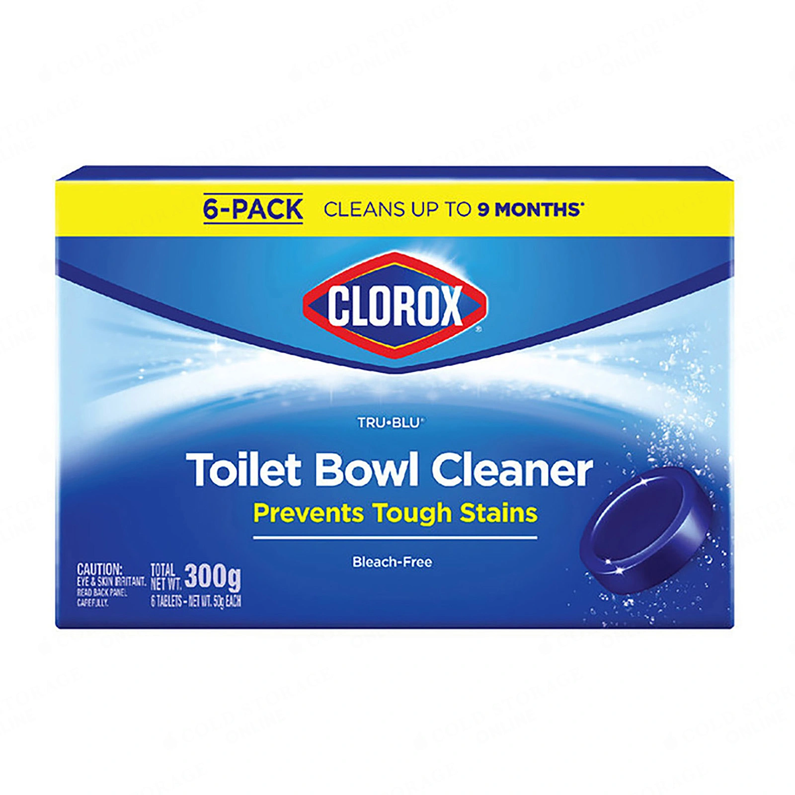 Clorox Tru-Blu Toilet Bowl Cleaner 6x50g