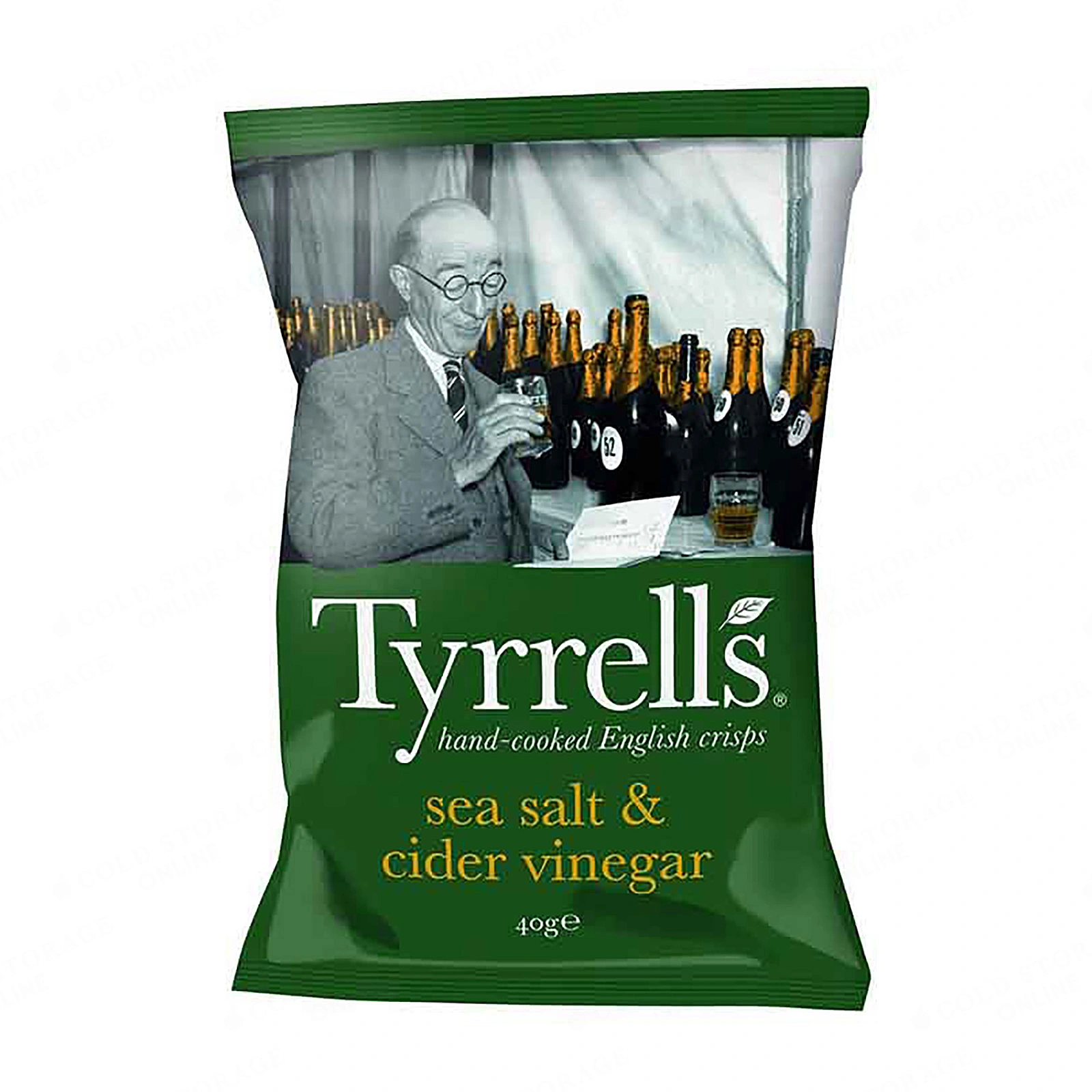 Tyrrells Sea Salt & Cider Vinegar Crisps 150g