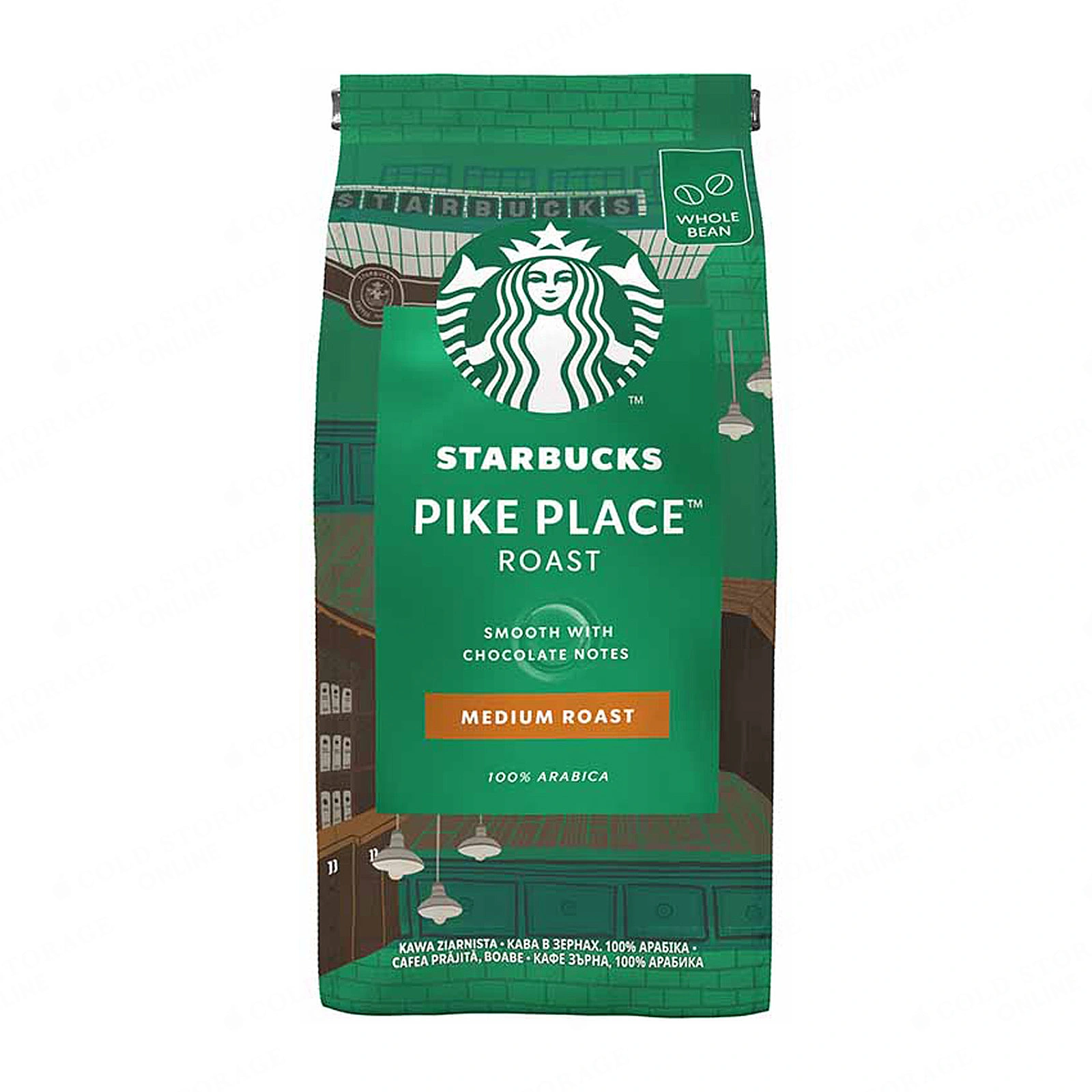 Starbucks Pike Place Medium Roast Whole Bean 200g