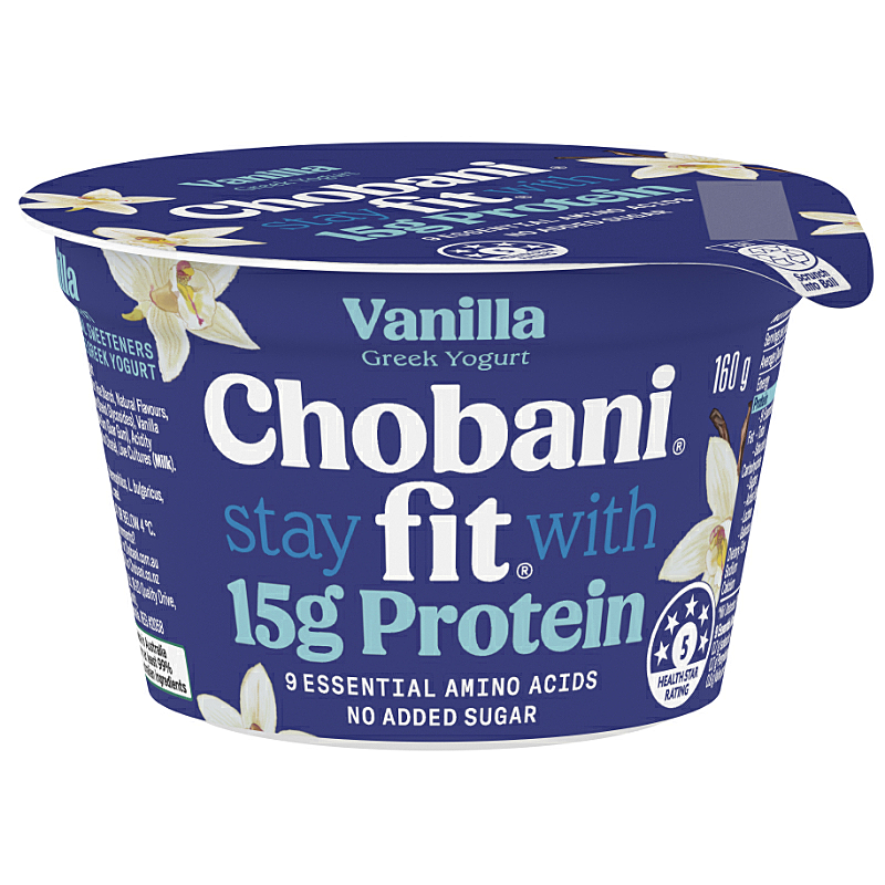 Chobani Fit Vanilla Greak Yogurt 160g