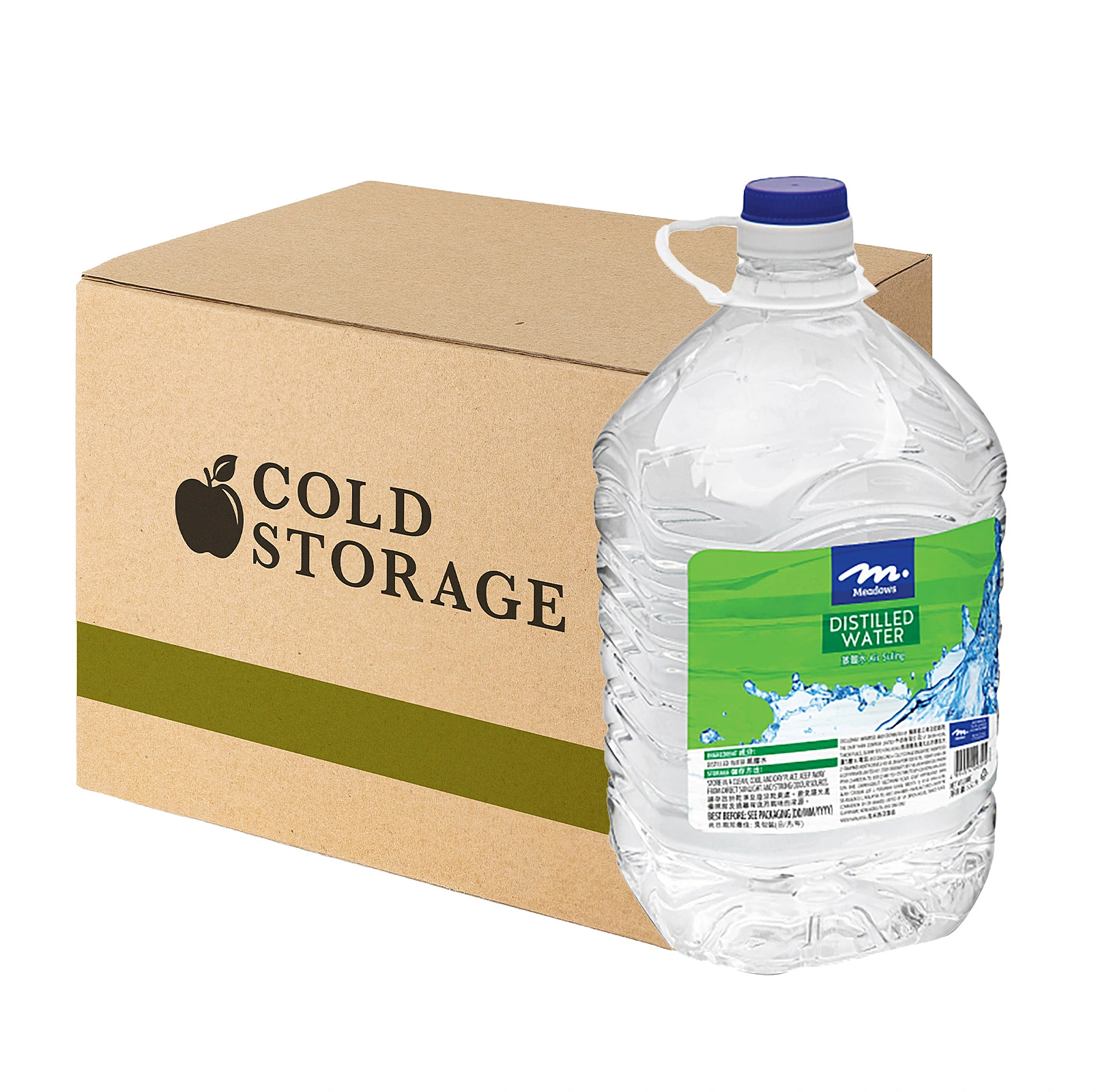 Meadows Distilled Water 4 x 5 5l