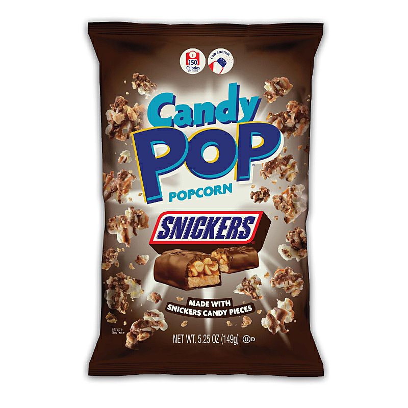 Candy Pop Snickers Popcorn 5.25oz