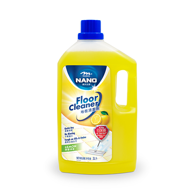 Meadows Nano Floor Cleaner Lemon 3l