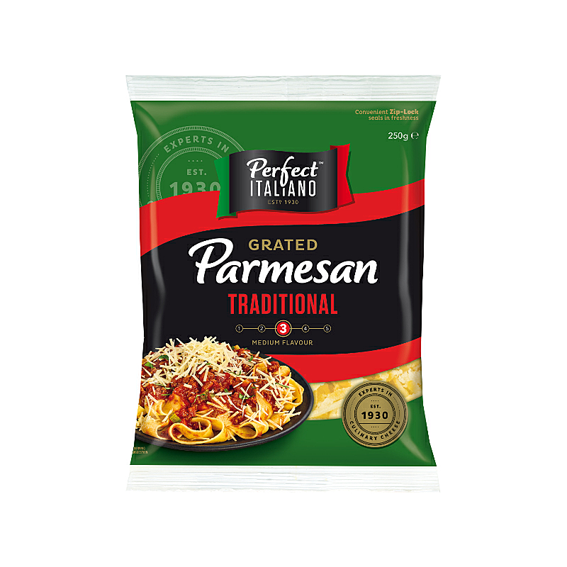 Perfect Italiano Hard Cheese Grated, 250g