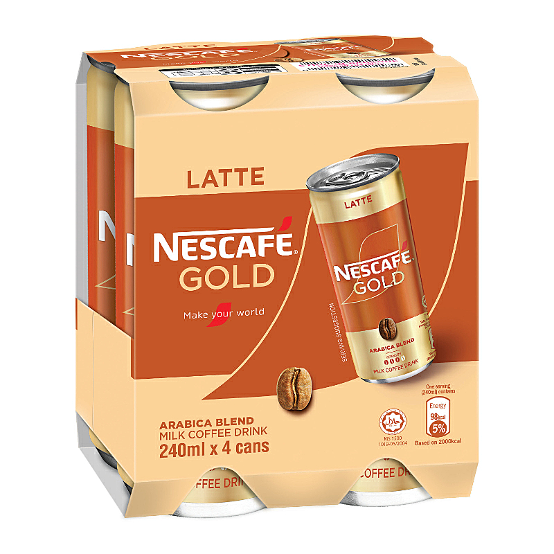 Nescafe Gold Latte 4 x 240ml