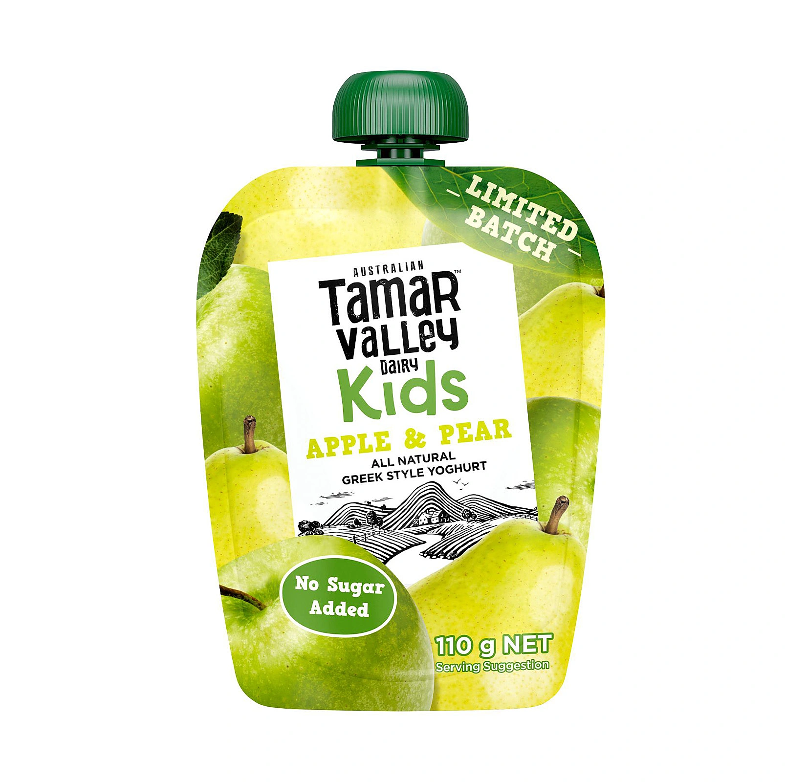 Tamar Valley Kids Apple Pear Greek Style Yoghurt 110g