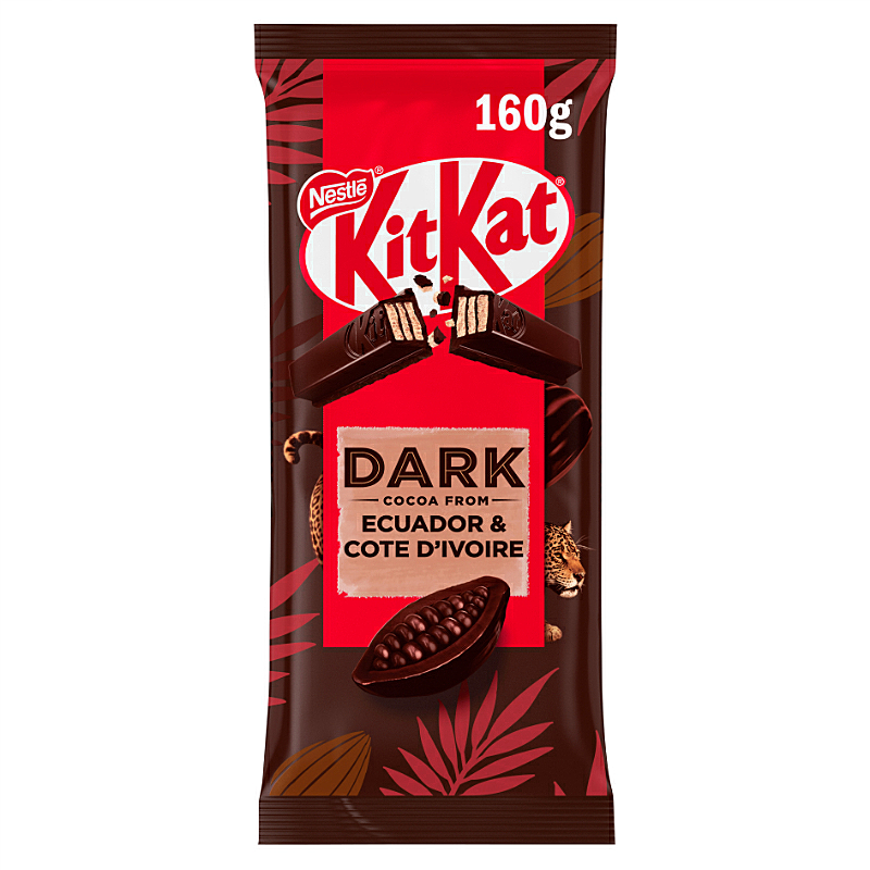 Nestle Kit Kat Dark Block Chocolate 160g