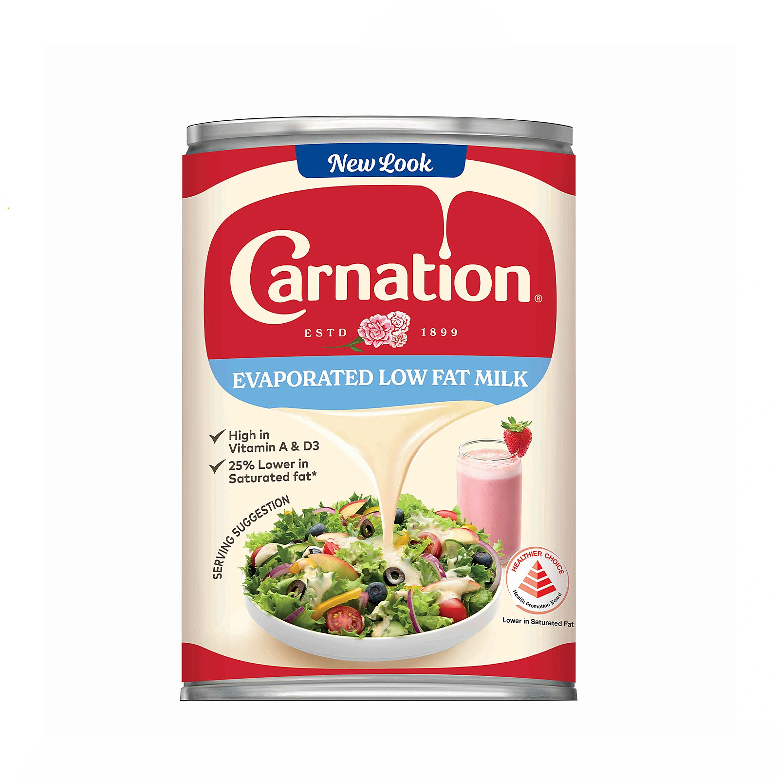 Carnation Low Fat Evaporated Milk, 405g