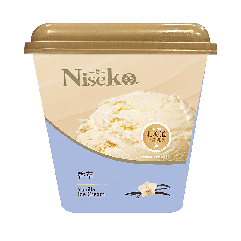 Niseko Vanilla Ice Cream 1L