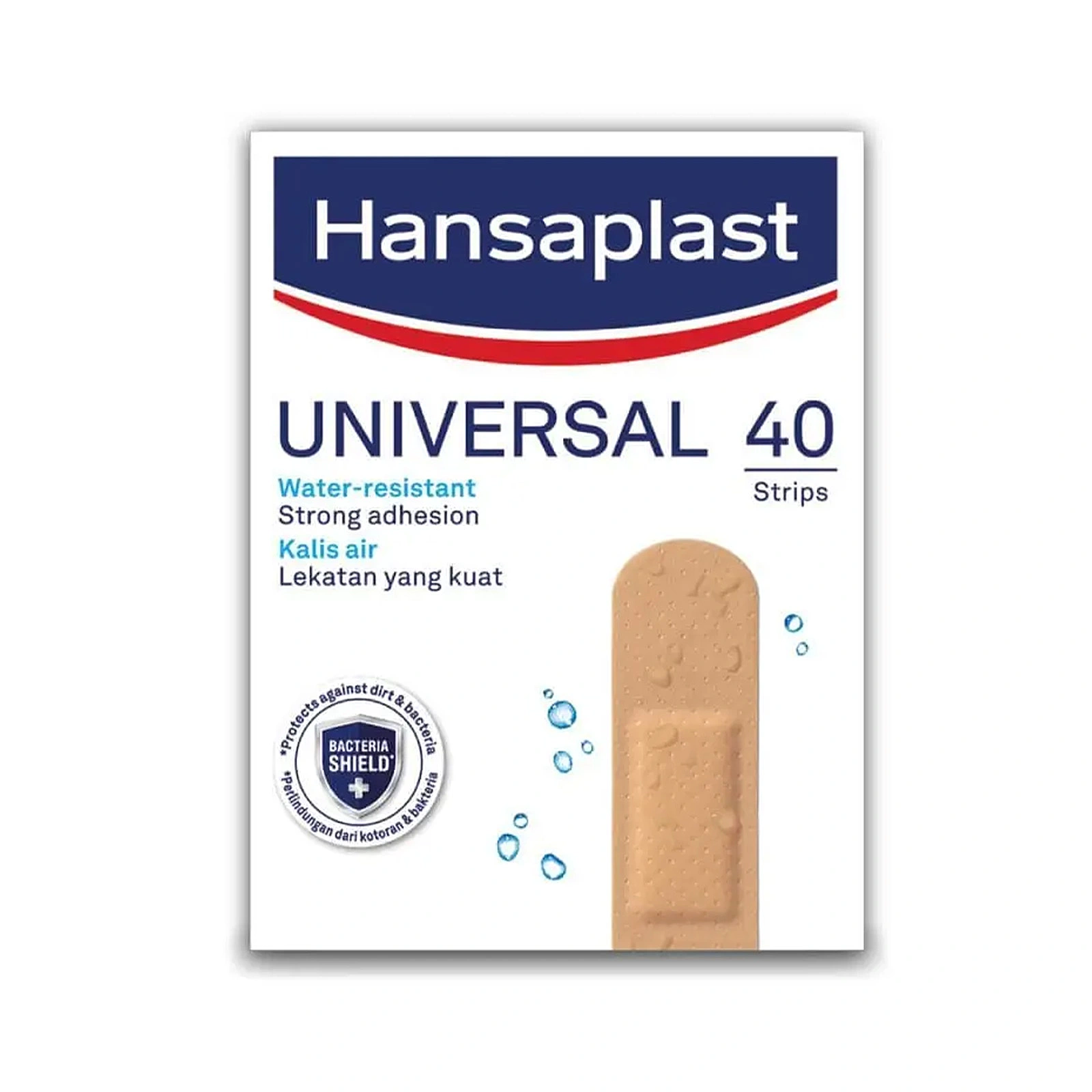 Hansaplast Assorted Plasters, 40pcs .