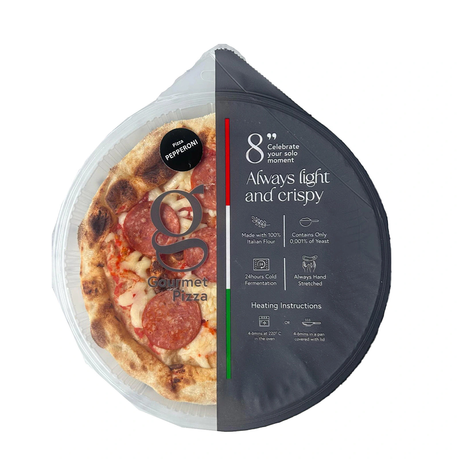 Gourmet Pizza Beef Pepperoni 210g