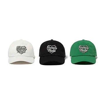 HUMAN MADE 5PANEL NYELLOWON CAP WHITE